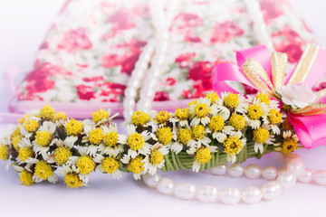 little lovely wild flower corsage