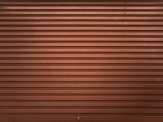 Naklejka premium metallic roller shutter door