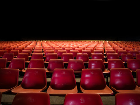 Red Stadium Seats