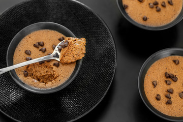 mousse au chocolat café et pépites 3