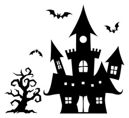 ハロウィン：ゴーストハウス