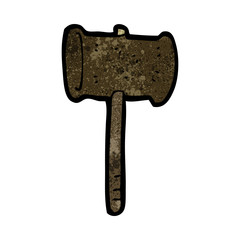 cartoon gavel