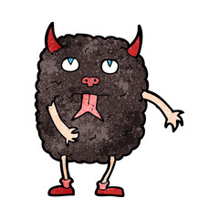 funny cartoon monster