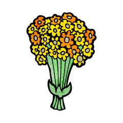 cartoon flowers