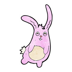 funny cartoon rabbit