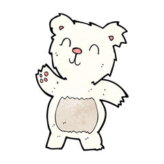 cartoon polar bear