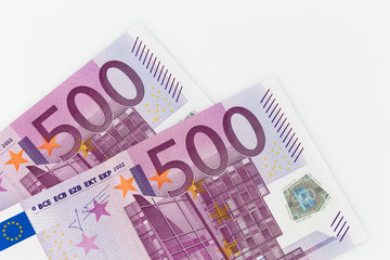 Bargeld - 500 Euro Geldscheine