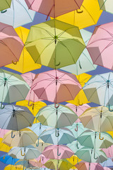Colorful umbrellas