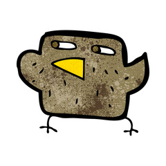 cartoon bird