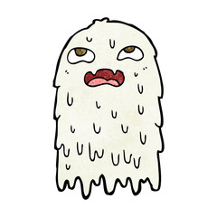 gross cartoon ghost