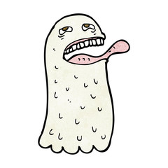 cartoon funny ghost