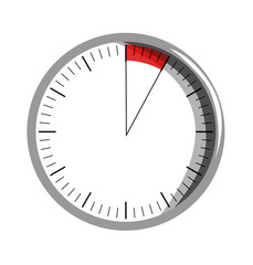 Vector image of a stopwatch