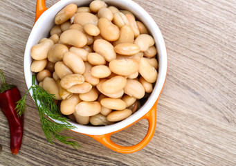 Canned white beans