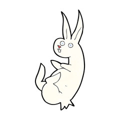 cue cartoon rabbit