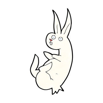 recommend clip art: cue cartoon rabbit