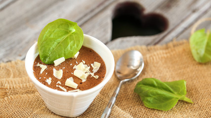 mousse au chocolat caramel 2