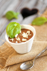 mousse au chocolat caramel 1