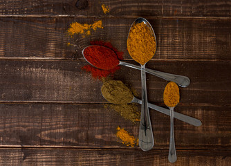 Selection of arabic spices
