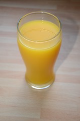five a day, Fresh squeezed pint of orange juice