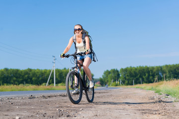 Fototapeta premium Bicycle ride