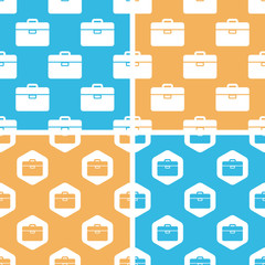Briefcase pattern set, colored