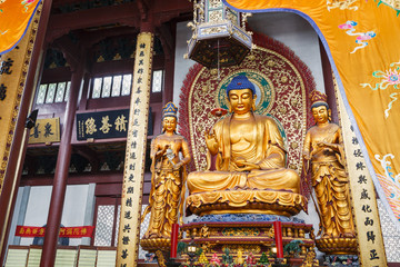Hangzhou lingyin temple, in China
