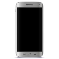 Mobile Phone Vector Illustration.