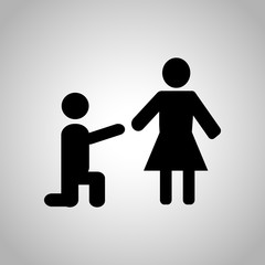 Offer of marriage icon