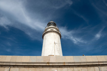 Lighthouse on Formentor cape, Mallorca, Spain