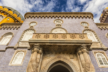 Palace of Pena, or "Castelo da Pena" as it is more commonly known, Portugal, Sintra.