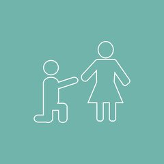 Offer of marriage icon