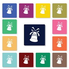 Christmas bell icon