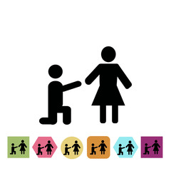 Offer of marriage icon