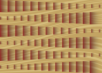 Abstract squares blend brown background