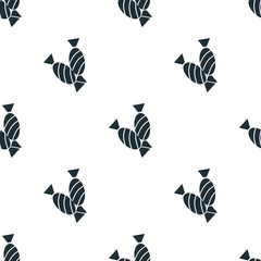 Christmas candy icon