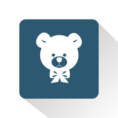 Toy bear icon