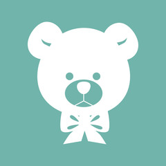 Toy bear icon