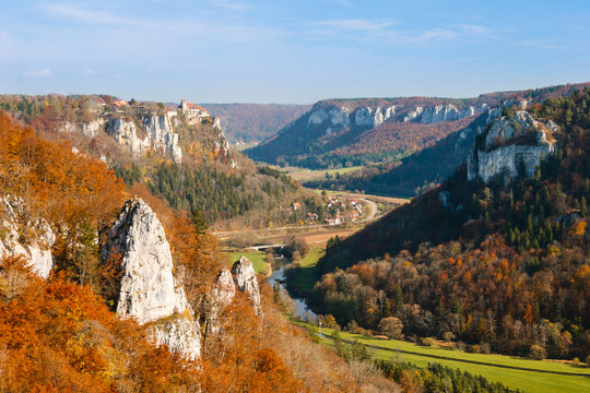 Schloss Werenwag im Donautal