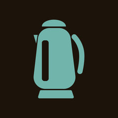 Electric kettle icon