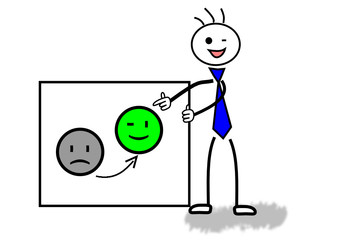 Strichmännchen Motivation