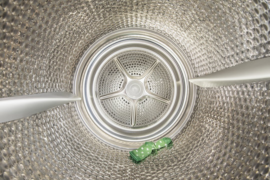 Inside of tumble dryer