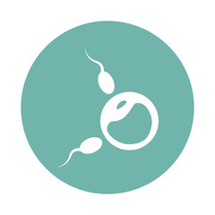 Egg and sperm icon