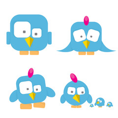cute birds collection
