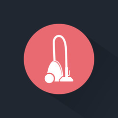Fototapeta premium Vacuum cleaner icon