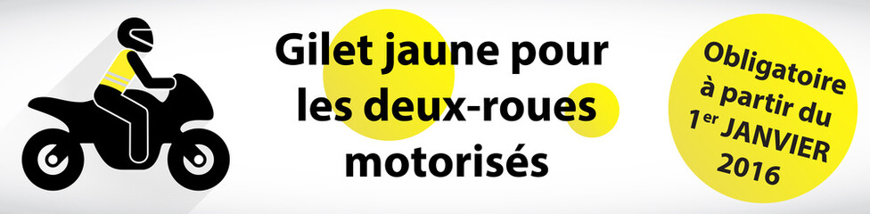 gilet jaune obligatoire (format bandeau)