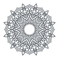 Vector mandala ornament