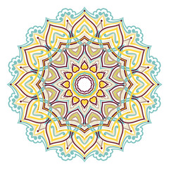 Vector mandala ornament