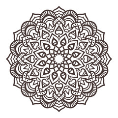 Vector mandala ornament