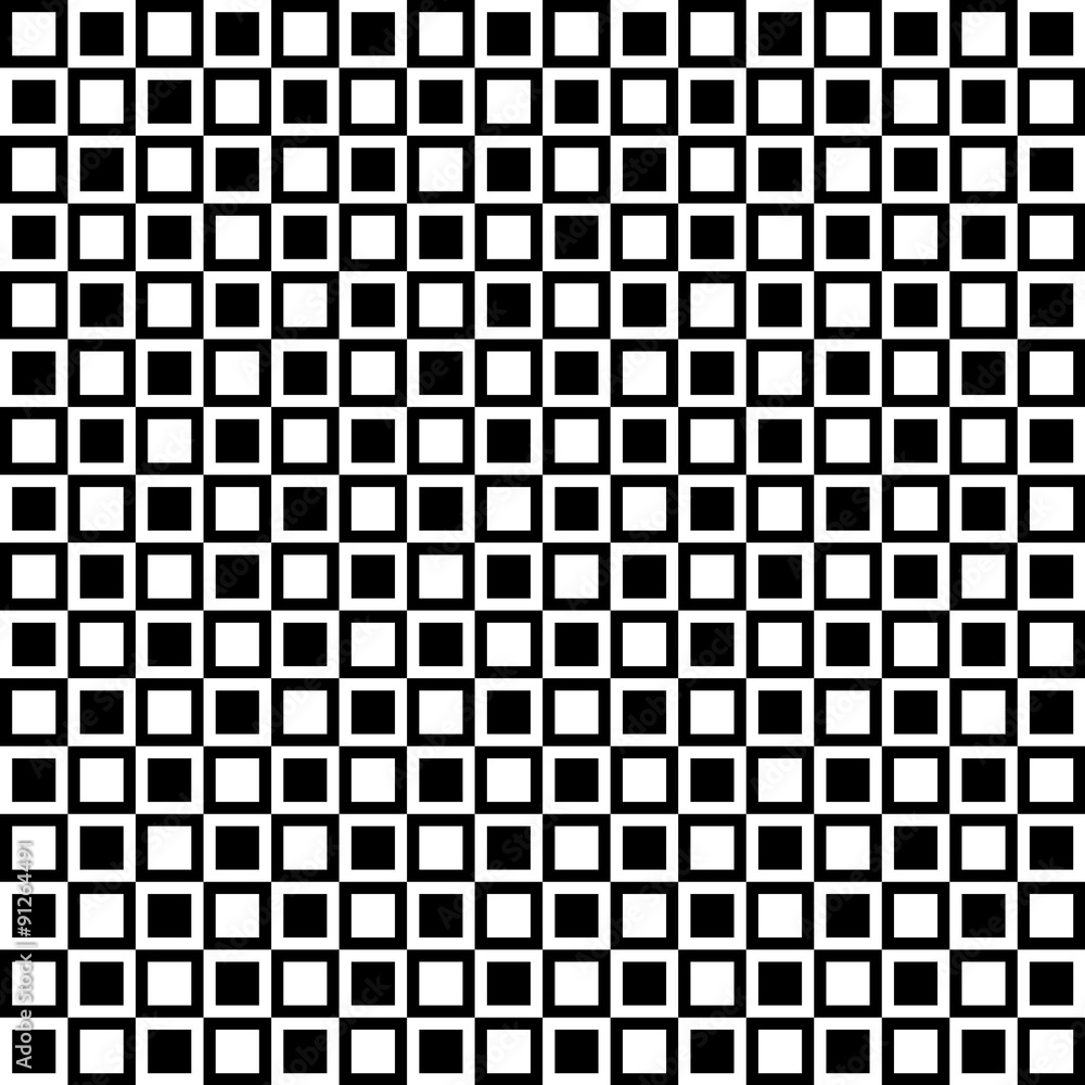 Poster Checkered abstract pattern. Seamlessly repeatable. Vector illust