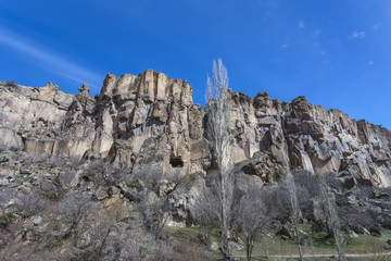 View of Ihlara valley. Turkey.